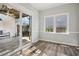 Bright sunroom with lots of light, a ceiling fan and hardwood style flooring at 4010 Arborwood Ln, Tucker, GA 30084