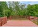 Inviting deck offers an ideal space for outdoor relaxation, entertainment and green backyard views at 980 Charter Club Dr, Lawrenceville, GA 30043