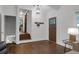 Inviting living room featuring hardwood floors, and seamless access to other living spaces at 1464 Sagamore Ne Dr, Atlanta, GA 30345