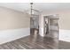 Dining room with view to the living room and kitchen at 195 Brighton Dr, Covington, GA 30016