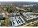 Aerial view of 400 Village Pkwy in Atlanta, GA, near the Carter Center, showcasing the building's layout and parking at 400 Village Ne Pkwy # 114, Atlanta, GA 30306