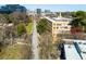 Community view highlighting nearby buildings, green spaces and an urban pathway for an active lifestyle at 400 Village Ne Pkwy # 114, Atlanta, GA 30306