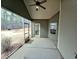 Cozy screened-in porch overlooking the backyard at 42 Champions Crossing, Villa Rica, GA 30180