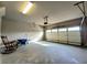 Spacious garage with door and ample storage space at 42 Champions Crossing, Villa Rica, GA 30180