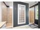 Modern bathroom showcasing a tiled shower with an elegant window at 2541 Kickerillo Se Way, Atlanta, GA 30316