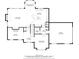 Layout of the house displaying the living room, kitchen, dining room, office, foyer, pantry and garage at 4753 Outlook Ne Way, Marietta, GA 30066
