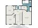 A second floorplan highlights a primary suite with walk-in closet and ensuite bath, plus two bedrooms and another bath at 1370 Wheatfield Dr, Lawrenceville, GA 30043