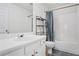 Bathroom features a tub-shower combo, a toilet, and a vanity at 494 Martin Forest Ln, Lawrenceville, GA 30045