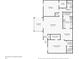 Detailed floor plan showcasing layout of the house, including all rooms and dimensions at 101 Natchez Trce, Atlanta, GA 30350