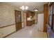 Light-filled kitchen with vintage cabinets and a view to the backyard at 4042 Shady Nw Cir, Lilburn, GA 30047