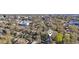 Areal view showcasing homes nestled among the trees within a vibrant city neighborhood at 313 5Th Ne St, Atlanta, GA 30308