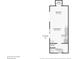 Floor plan for a detached guest house with labelled rooms and dimensions at 313 5Th Ne St, Atlanta, GA 30308