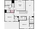 Second floor plan features a primary suite with tray ceiling, three bedrooms, two baths, and a convenient laundry room at 4181 Brindle Pl, Loganville, GA 30052