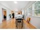 Bright dining area with hardwood floors and plenty of natural light at 1000 Beckwith Sw St, Atlanta, GA 30314