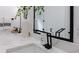 Elegant bathroom with a marble countertop, modern faucet, and stylish decorative accents at 836 Bailey Woods Rd, Dacula, GA 30019