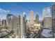 Stunning aerial view of downtown at 1080 Peachtree Ne St # 1812, Atlanta, GA 30309