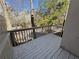 Outdoor deck with painted wood and scenic views at 705 Bridge Se Ln, Smyrna, GA 30082