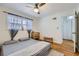 Inviting bedroom with natural light, hardwood floors, and closet access at 1284 Piedmont Ne Ave # 12, Atlanta, GA 30309