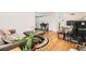 Bright and airy living room featuring hardwood floors, a comfortable sofa, and stylish decor at 1284 Piedmont Ne Ave # 12, Atlanta, GA 30309