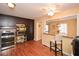 Bright kitchen with stainless steel appliances, breakfast bar, pendant lighting, and an eat-in area at 2780 Eastfield Se Rd, Smyrna, GA 30080