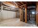 Basement with concrete floor and utilities at 1190 Midland Way, Lawrenceville, GA 30043