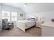 Charming bedroom with bright windows, comfortable bed, and stylish nautical decor at 341 Little Pine Ln, Woodstock, GA 30188