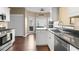 Eat-in kitchen with granite countertops and stainless appliances at 3102 Ballet Se Ct, Smyrna, GA 30082