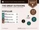 Outdoor report shows nearby hiking trails, parks, dog parks, and golf courses near the property at 3102 Ballet Se Ct, Smyrna, GA 30082