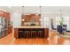 Spacious kitchen with stainless steel appliances, granite countertops, and a large center island at 4397 Challedon Dr, South Fulton, GA 30213