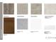 Selection of flooring, countertops, and cabinet finishes to customize your new home at 403 Nix Ln, Lawrenceville, GA 30046