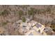 An aerial view of the property nestled in a cul-de-sac amongst other similar properties at 1458 Sweet Bottom Cir, Marietta, GA 30064