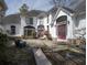 Backyard with a patio and unique details at 1458 Sweet Bottom Cir, Marietta, GA 30064