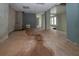 Unfinished basement with concrete floors and walls, showing signs of moisture damage at 1458 Sweet Bottom Cir, Marietta, GA 30064