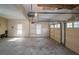 Two car garage with concrete floor and windows at 1458 Sweet Bottom Cir, Marietta, GA 30064