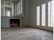 Spacious living room with fireplace, doors to backyard, and lots of light at 1458 Sweet Bottom Cir, Marietta, GA 30064