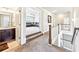Open hallway with staircase leading to upstairs rooms and a view into downstairs at 504 Taymack Farm Ct, Woodstock, GA 30188