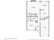 Floor plan showcasing an open-concept layout on the first floor of this home at 4678 Ravenwood Loop, Union City, GA 30291