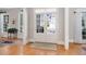 Bright entryway with hardwood floors, double doors, and natural light at 1967 Mason Mill Rd, Decatur, GA 30033