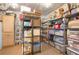 Basement storage room with a variety of shelves and cabinets, offering ample storage space for home goods at 1967 Mason Mill Rd, Decatur, GA 30033
