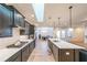 Contemporary kitchen featuring stainless steel appliances, quartz counters, and seamless open-concept design at 171 Echols Bnd, Hiram, GA 30141