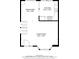 Floor plan featuring the kitchen, dining area, and living room with precise dimensions for layout planning at 3268 Rivermist Cv, Decatur, GA 30034