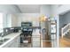 Modern kitchen with stainless steel appliances, a gas range, and quartz countertops at 3268 Rivermist Cv, Decatur, GA 30034