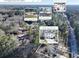 Aerial view of the neighborhood highlighting four properties for sale at 2921 Oakwilde Ct, Snellville, GA 30039