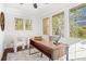Bright office with natural light, modern desk, and stylish decor at 1403 Centra Villa Dr, Atlanta, GA 30311