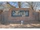 The decorative brick sign for Concord Hall shows it is a well established residential neighborhood at 310 Mulberry Manor Ct, Johns Creek, GA 30005