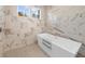 Modern bathtub with marble surround, offering a luxurious and relaxing bathing experience at 145 Canton St, Alpharetta, GA 30009