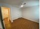 Bedroom featuring wood-look floors and a ceiling fan at 5148 Centennial Creek Nw Vw, Acworth, GA 30102