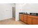 Bathroom features a walk-in shower and wooden vanity at 3071 Lenox Ne Rd # 11, Atlanta, GA 30324
