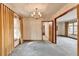 Traditional dining room with chandelier lighting at 2516 Warwick Ne Cir, Atlanta, GA 30345