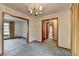 Traditional dining room with chandelier lighting at 2516 Warwick Ne Cir, Atlanta, GA 30345